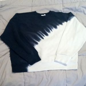Gap Crewneck Large Navy & White Sweatshirt